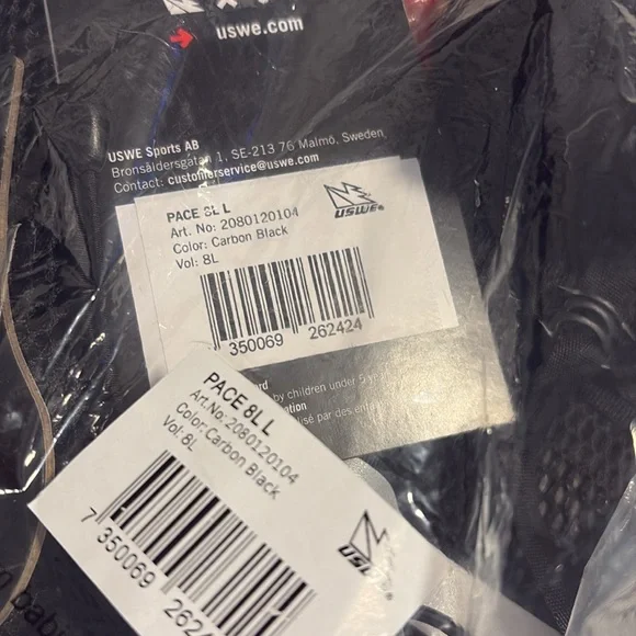 USWE Pace 8 Running Vest Size Med/Large - Picture 5 of 6